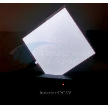 10X10 CM El paneli elektrominesans paneli Led Kurulu Ekran İnvertör ile