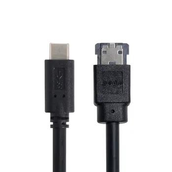CYSM Tip-C USB-C eSATA Üzerinden Güç DC5V Adaptörü USB3.0 HDD / SSD / TEK eSATAp Dönüştürücü