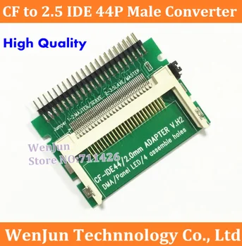 Yüksek Kaliteli Kompakt Flaş CF 2.5 IDE 44 P Erkek Dönüştürücü Adaptör CF Dizüstü elektronik sabit disk Ücretsiz Kargo