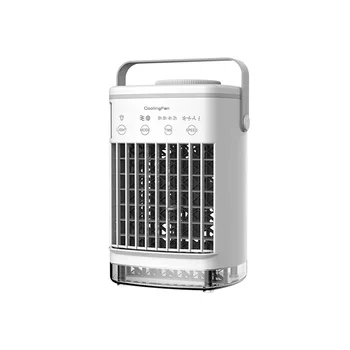 Mini Taşınabilir Soğutma Fanı USB Klima Fanı Su soğutma Fanı Masaüstü Hava Soğutucu 4 Dişli