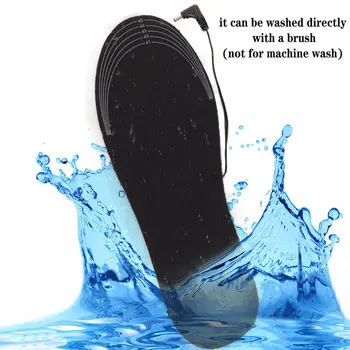 USB ısıtmalı ayakkabı tabanlık ayak sıcak çorap Pad Mat elektrikli ısıtma tabanlık yıkanabilir sıcak termal tabanlık Unisex DROPSHİPPİNG