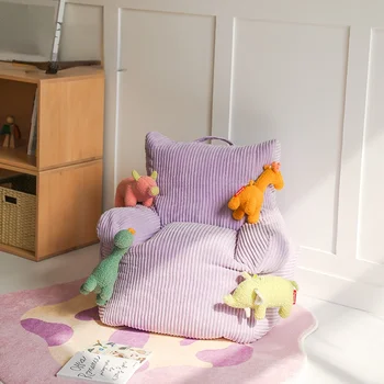 Büyük bebek kanepesi Koltuk bebek kanepesi Sevimli Mini Tek Üç Renkli Yumuşak Kanepe çocuk mobilyası