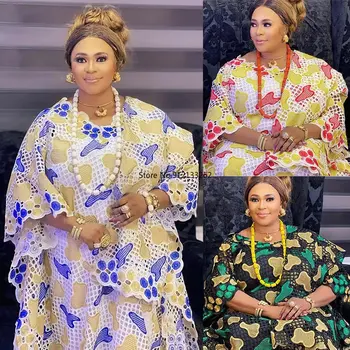 Afrika Düğün Parti Elbiseler Kadınlar için Yaz Zarif Afrika Kadınlar Yarım Kollu Polyester uzun elbise müslüman uzun elbise Afrika Elbise