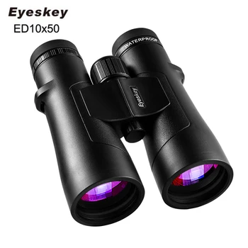 Eyeskey ED 10x50 Dürbün Hbö Gece Görüş Su Geçirmez Süper Çok Kaplama Bak4 Prizma Optik Yüksek Güç Teleskop Avcılık İçin